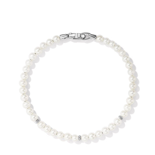 Spiritual Beads Bracelet with Pearls - David Yurman- Diamond Cellar