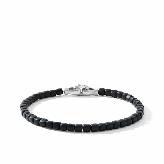 Spiritual Beads Cushion Bracelet with Black Onyx - David Yurman- Diamond Cellar