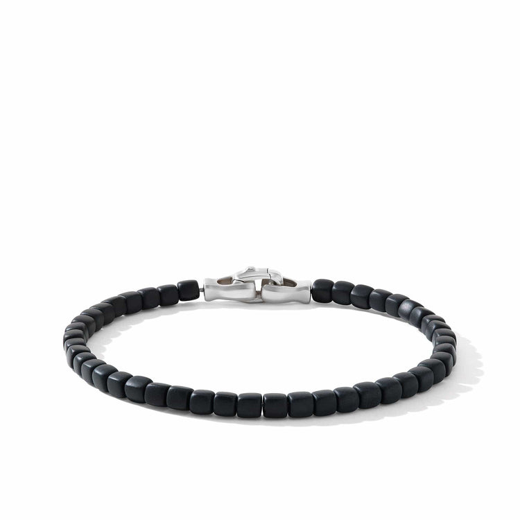 Spiritual Beads Cushion Bracelet with Black Onyx - David Yurman- Diamond Cellar
