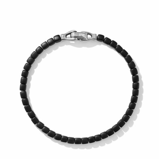 Spiritual Beads Cushion Bracelet with Black Onyx - David Yurman- Diamond Cellar