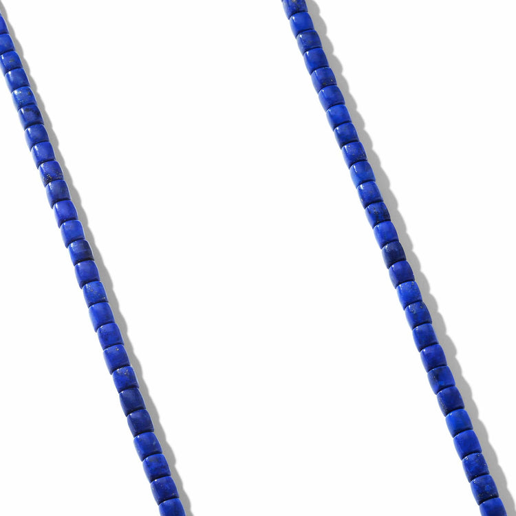 Spiritual Beads Cushion Necklace with Lapis - David Yurman- Diamond Cellar