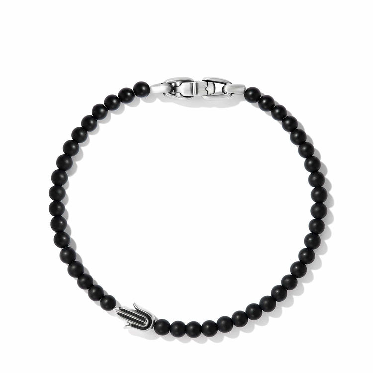 Spiritual Beads Hamsa Bracelet with Black Onyx - David Yurman- Diamond Cellar