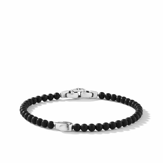 Spiritual Beads Hamsa Bracelet with Black Onyx - David Yurman- Diamond Cellar
