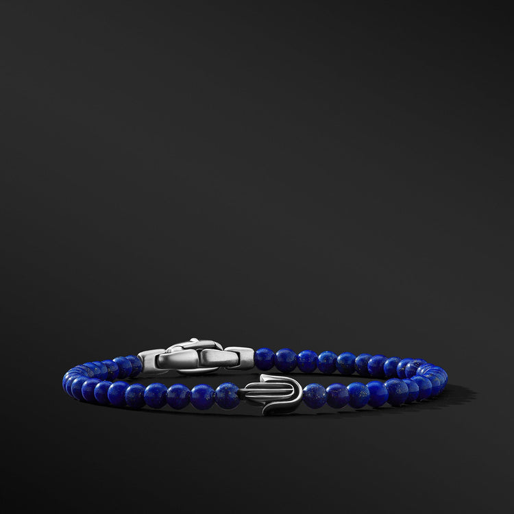Spiritual Beads Hamsa Bracelet with Lapis - David Yurman- Diamond Cellar