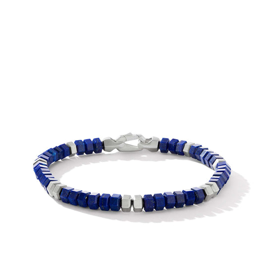 Spiritual Beads Hex Bracelet with Lapis - David Yurman- Diamond Cellar