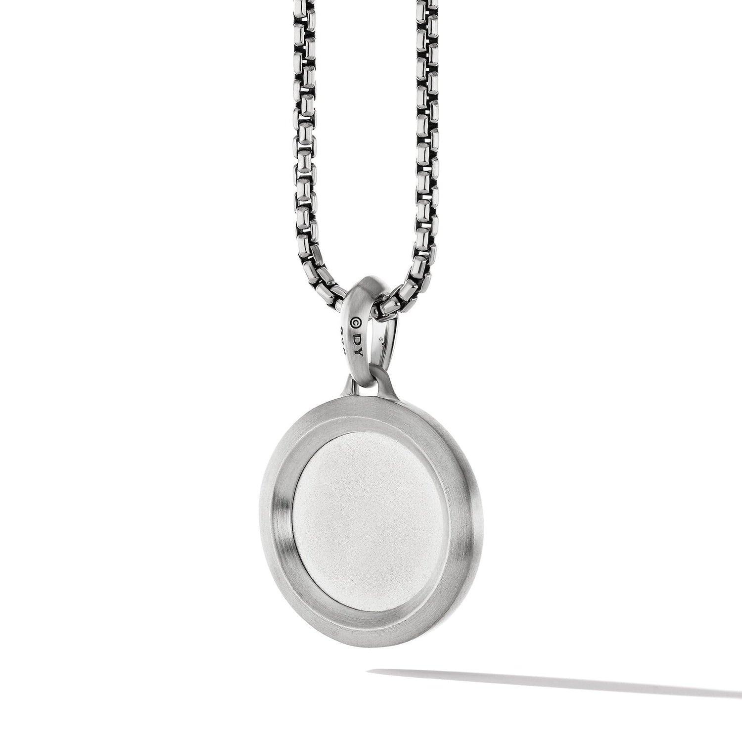 St. Christopher Amulet with Pave BlackDiamonds - David Yurman- Diamond Cellar
