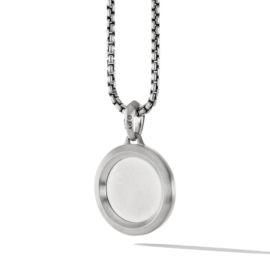 St. Christopher Amulet with Pave BlackDiamonds - David Yurman- Diamond Cellar
