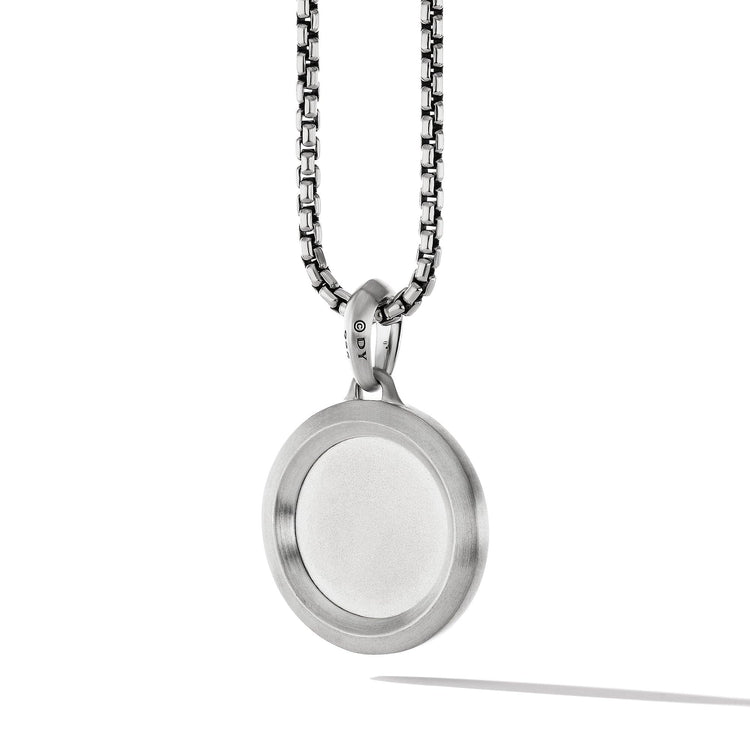 St. Christopher Amulet with Pave BlackDiamonds - David Yurman- Diamond Cellar
