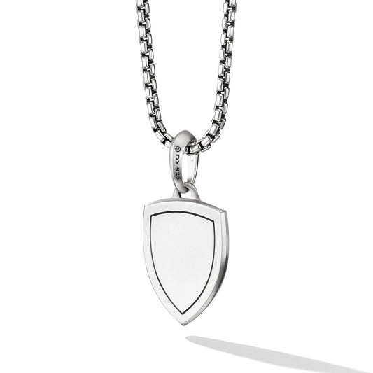 St. Michael Amulet with Pave Diamonds - David Yurman- Diamond Cellar