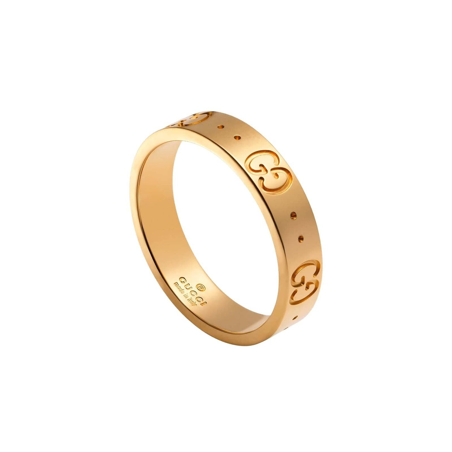 14k Yellow Gold & White Gold .15 carat Diamond Ring Band size 5 3/4 - Ruby  Lane