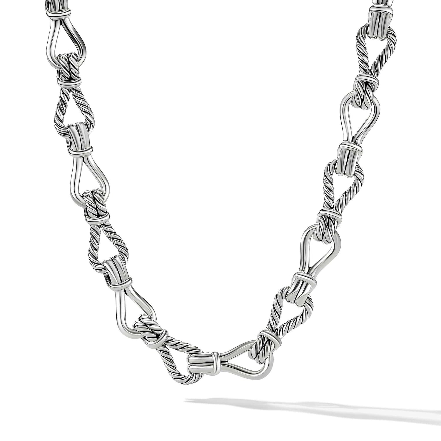 Thoroughbred Loop Chain Link Necklace - David Yurman- Diamond Cellar