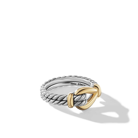 Thoroughbred Loop Ring with 18K Yellow Gold - David Yurman- Diamond Cellar