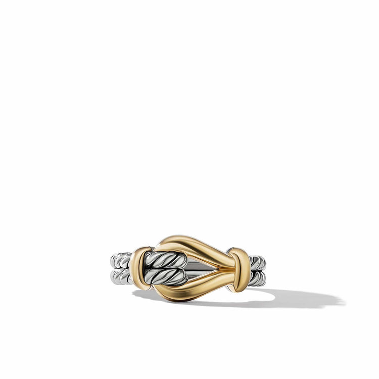 Thoroughbred Loop Ring with 18K Yellow Gold - David Yurman- Diamond Cellar