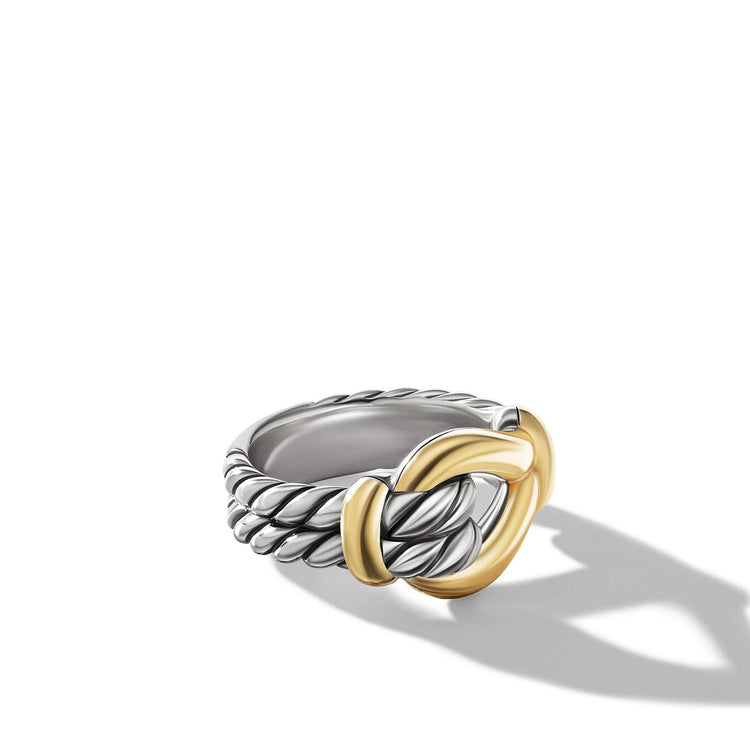 Thoroughbred Loop Ring with 18K Yellow Gold - David Yurman- Diamond Cellar