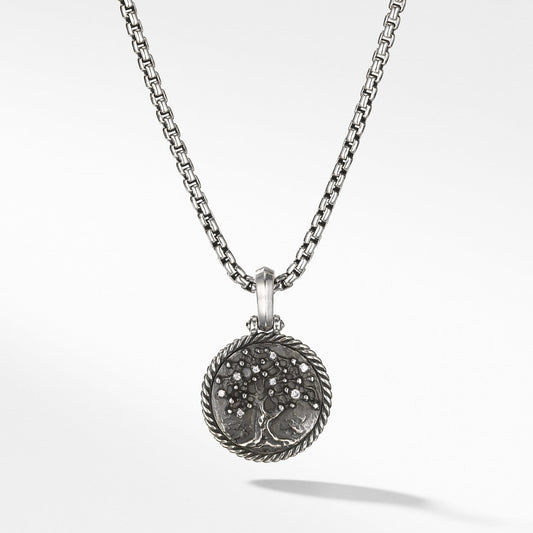 Tree of Life Amulet with Diamonds - David Yurman- Diamond Cellar