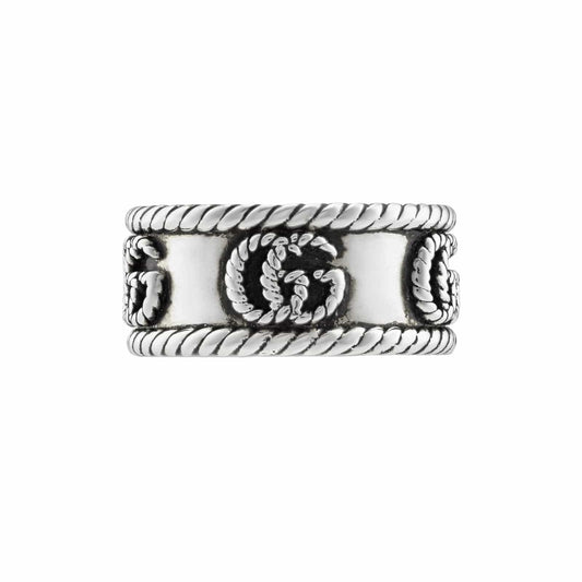 Twisted Torchon Double G Ring - Gucci- Diamond Cellar